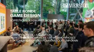 Round table about game design with Arvi Teikari (Baba Is You) l Fondation Cartier