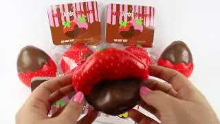 Puni Maru Chocolate Strawberry Squishy