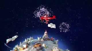 Santas Plane Christmas Opener | After Effects | After Effects | After Effects project