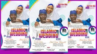 Design a Beautiful Islamic Wedding Flyer in Photoshop – Beginner's Tutorial