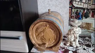 Виски в дубовой бочке на медных тарелках DomSpirt 2