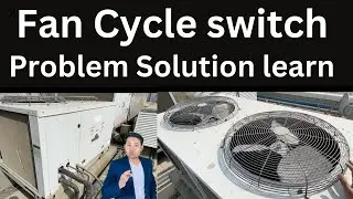 Carrier Package unit 2 stage fan cycle switch troubleshooting 2nd stage cooling not working learn