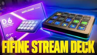 un STREAM DECK pour 50 € ! FIFINE D6 AMPLIGAME