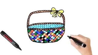 Fuldani Easy Drawing | Draw a Flower Pot | Flower vase Art Tutorial