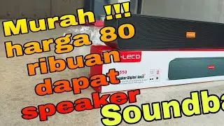 SPEAKER SOUNDBAR | Fleco F-550 | suara lumayan kencang
