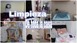 *LIMPIEZA DE TODA LA CASA // MOTIVATE A LIMPIAR //RUTINA DE LIMPIEZA