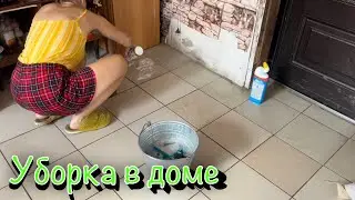 Генеральная уборка/ купаюсь в бассейне/ приготовила обед 🥗 попали в сильный ливень 🌧