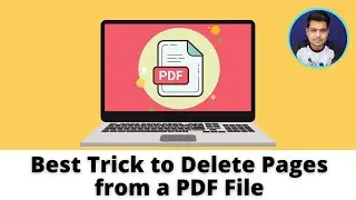 How to Delete Pages from PDF | Remove or Delete Pages from PDF Without Adobe Reader Free - In Hindi