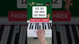 Fairytale - Shrek (Piano Tutorial) 