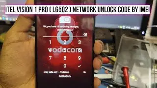 iTEL VISION 1 PRO ( L6502 ) Network Unlock Code BY imei