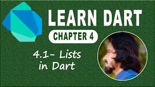 4.1 List in Dart Programming Language | List in More Details | Learn Dart Language | Dart Course