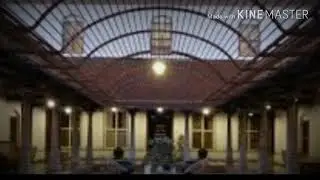 Chettinad house courtyard