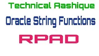 rpad function in Oracle string function