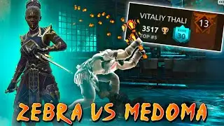 Fighting Against Record Holder (Medoma Vs Zebra) - Shadow Fight 4