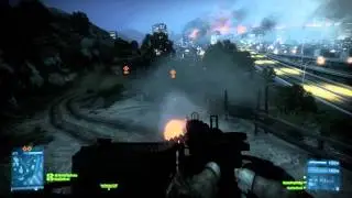 Battlefield 3 Base Jumping and Aircraft Carriers Multiplayer Gameplay