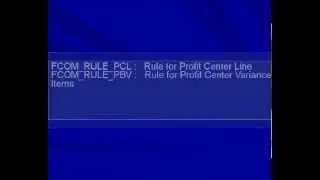 SAP Profit Center Accounting Transaction codes ( Tcodes )
