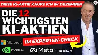 These are the 12 most important AI stocks – according to an expert review. I'm buying these AI st...