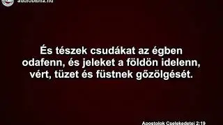 Apostolok cselekedetei 1-4 Hangos Biblia