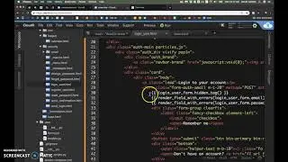 Applying theme to Flask Security pages