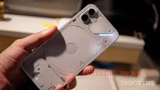 Nothing Phone (1) unboxing video - Pure Sound Video - NO REVIEW