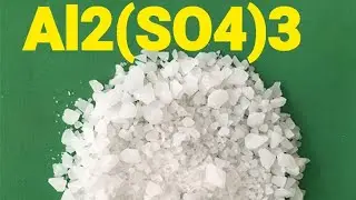 Alyuminyum Sülfat ev yapimi Homemade Aluminum Sulphate