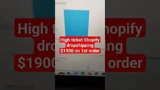 Shopify dropshipping #shopifydropshipping #shopify #shorts