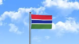 I Made the Gambia Flag with Origami!