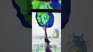 Drawing in 3D on an iPad #shorts #art