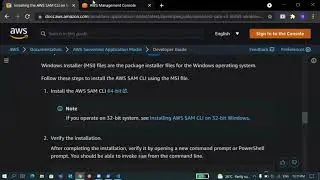 AWS tutorial with SAM and NodeJS  | Part-1 | Build and Deploy SAM application