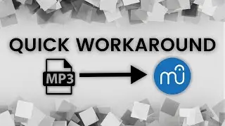 Import MP3 into Musescore | EASY TUTORIAL