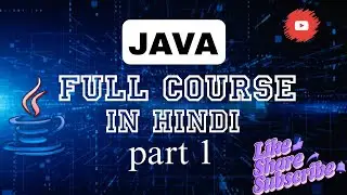 FULL JAVA COURSE IN HINDI | JAVA LANGUAGE TUTORIAL 1 || JAVA LANGUAGE KAISE SIKHE #techwizrahul