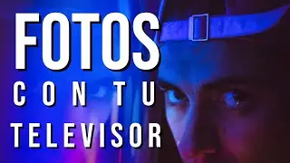 haciendo FOTOGRAFÍAS CREATIVAS en CASA con tu TV 📺