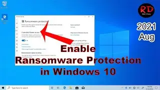 How to enable Ransomware Protection in Windows 10 