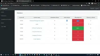 Python Django College Management System