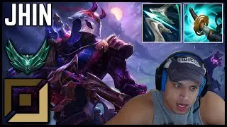 🏹 Tyler1 MY JHIN IS STILL CLEAN | Jhin ADC Full Gameplay | Season 13 ᴴᴰ