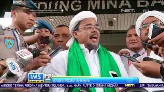 Habib Rizieq Diperiksa Sebagai Saksi Kasus Penistaan Agama