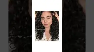 Como finalizar seu cabelo versão cacheado- 2b/3b. | #ideias #cabelo #cachos #vibe #aesthetic