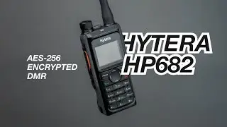 Hytera HP682 Secure AES-256 Encrypted DMR Radio - Quick Look & Range Test