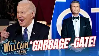 Biden MELTS DOWN! Calls Trump supporters 'garbage'! PLUS, Pete Hegseth live | Will Cain Show