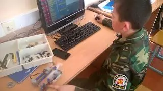 Проект вертолет Scratch и Lego wedo