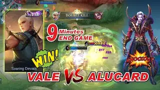 VALE STARLIGHT VS ALUCARD 😍 WHY Moonton go optimized his skill ! Best Build and Emblem Set MLBB