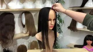 #Теменнаянакладка  #накладканасетке #парикручнойработы Накладка на сетке ручной работы