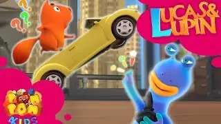Phim hoạt hình cho bé LUCAS & LUPIN | Tập 5 - TAY ĐUA KÌ KHÔI | POM POM 4kids