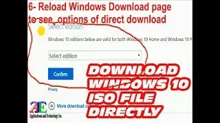 Download Latest Windows 10 ISO  Directly From Microsoft Without Media Creation Tool