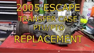 2005 Ford Escape AWD transfer case (PTU/PTO) replacement