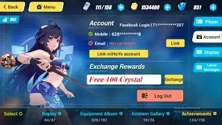 (FREE 100 CRYSTAL!!) New - Exchange Code [Honkai Impact 3 SEA]