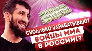 СКОЛЬКО ЗАРАБАТЫВАЮТ БОЙЦЫ ММА В РОССИИ