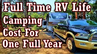 Full Time RV Life Campground Cost (One Year)