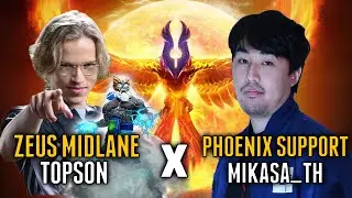 [FullGame] ได้เจอกับแชมป์TI 2สมัยซะที! topson (mid) mikasa (Support4)