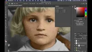 Photo Colorization Time Lapse with Photoshop